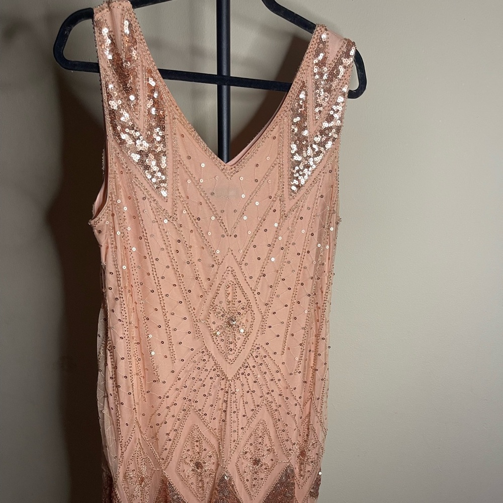 great gatsby fringe dress